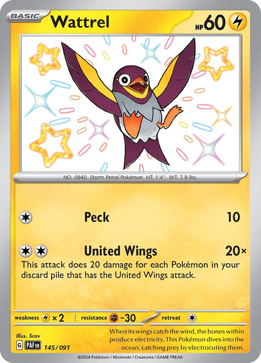 Wattrel - 145/091 (Holo)