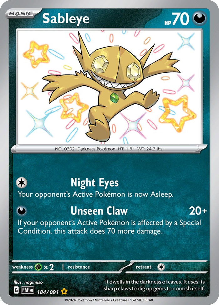 Sableye - 184/091 (Holo)