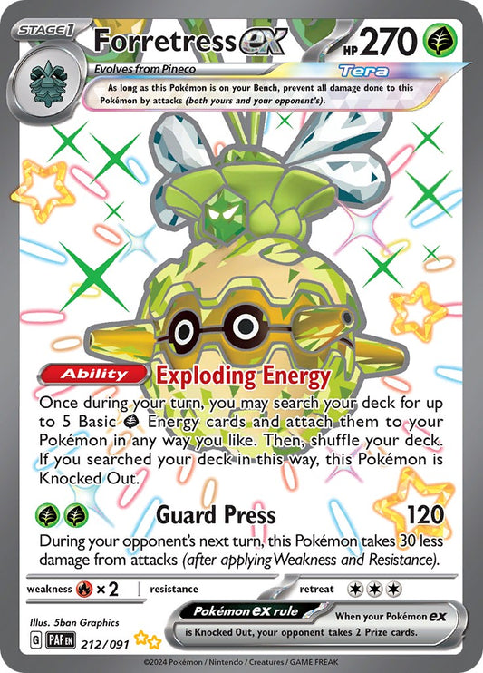 Forretress ex - 212/091 - 212/091 (Holo)