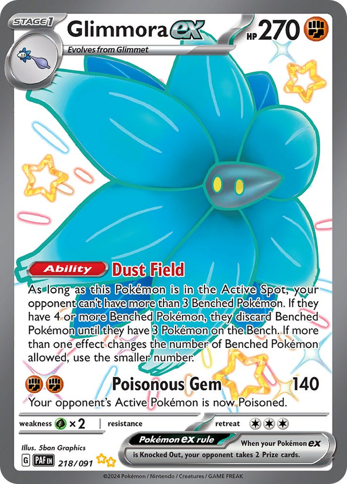 Glimmora ex - 218/091 (Holo)