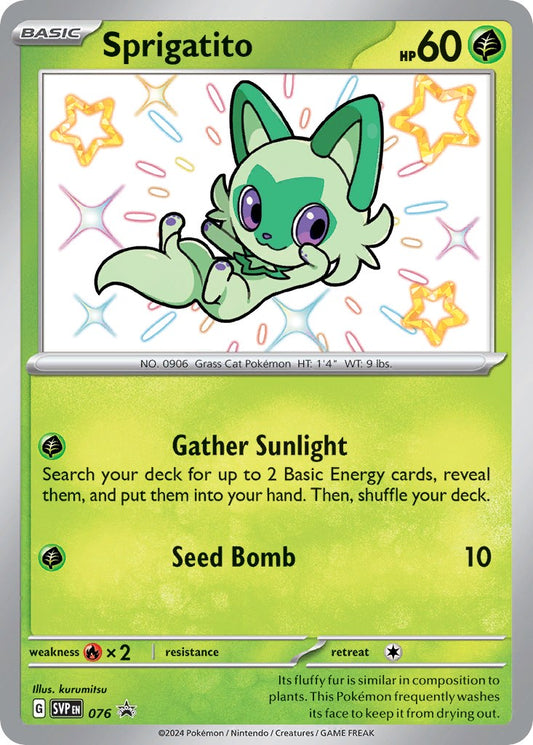 Sprigatito - 076 - 76 (Holo)