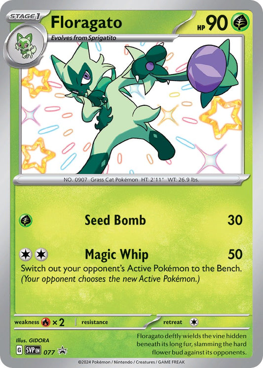 Floragato - 077 - 77 (Holo)