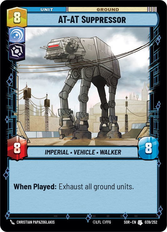 AT-AT Suppressor - 039/252 (Normal) Near Mint_Normal