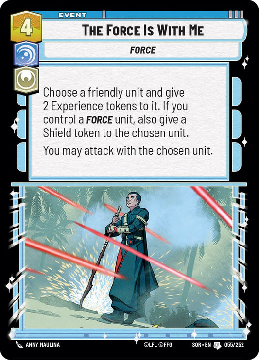 The Force is With Me - 055/252 (Normal) Near Mint_Normal