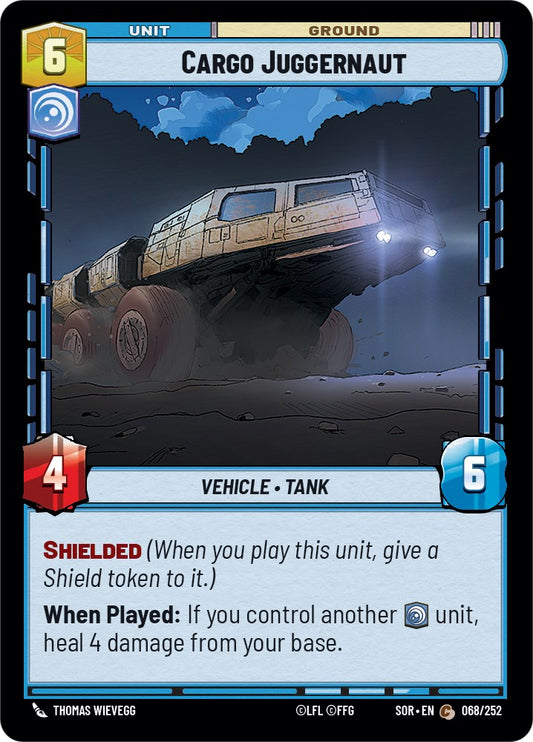 Cargo Juggernaut - 068/252 (Normal) Near Mint_Normal