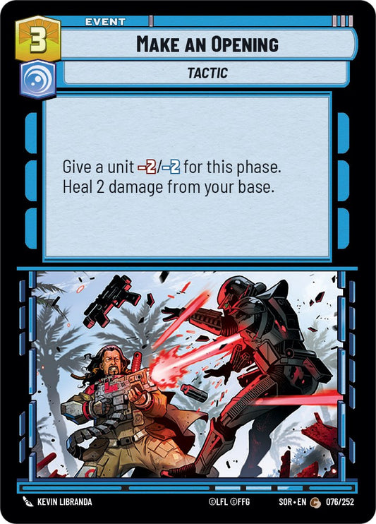 Make An Opening - 076/252 (Foil) Near Mint_Foil