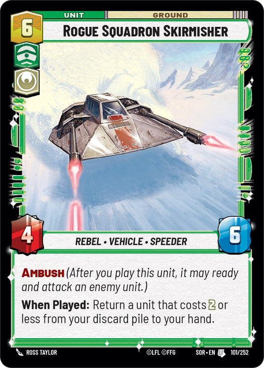Rogue Squadron Skirmisher - 101/252 (Normal) Near Mint_Normal