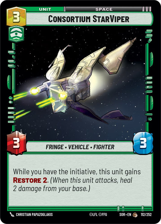 Consortium StarViper - 112/252 (Normal) Near Mint_Normal