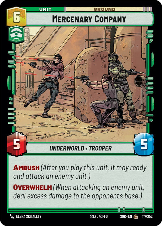 Mercenary Company - 117/252 (Normal) Near Mint_Normal