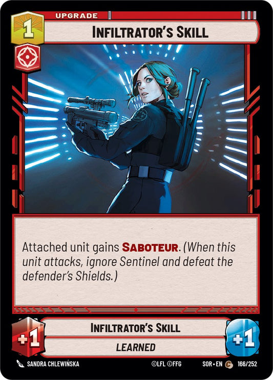 Infiltrator's Skill - 166/252 (Foil) Near Mint_Foil