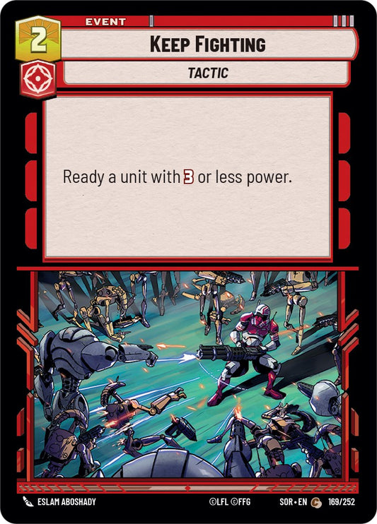 Keep Fighting - 169/252 (Foil) Near Mint_Foil