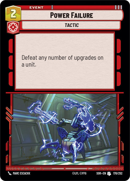 Power Failure - 170/252 (Foil) Near Mint_Foil
