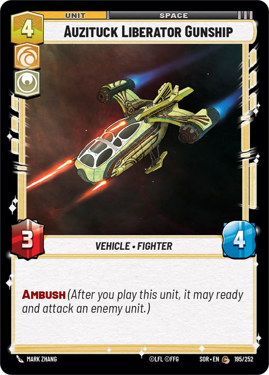 Auzituck Liberator Gunship - 195/252 (Normal) Near Mint_Normal
