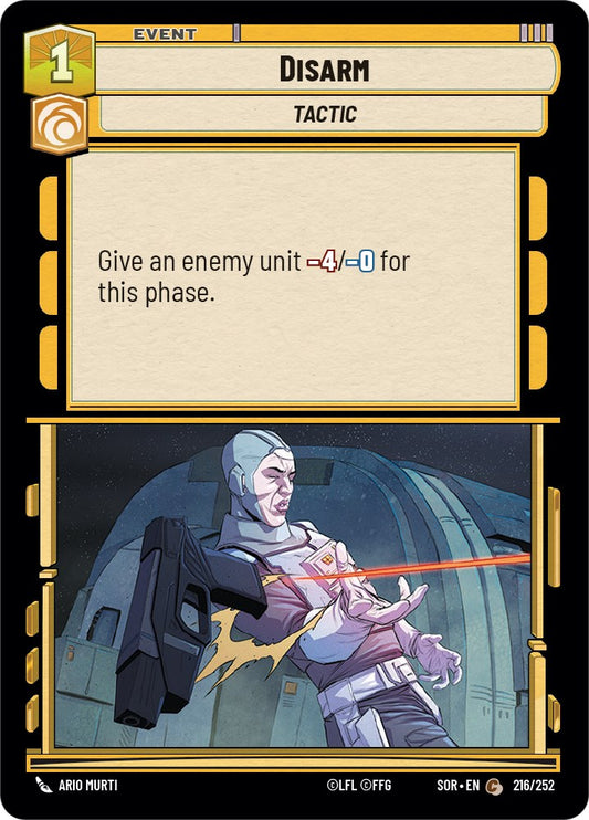 Disarm - 216/252 (Foil) Near Mint_Foil
