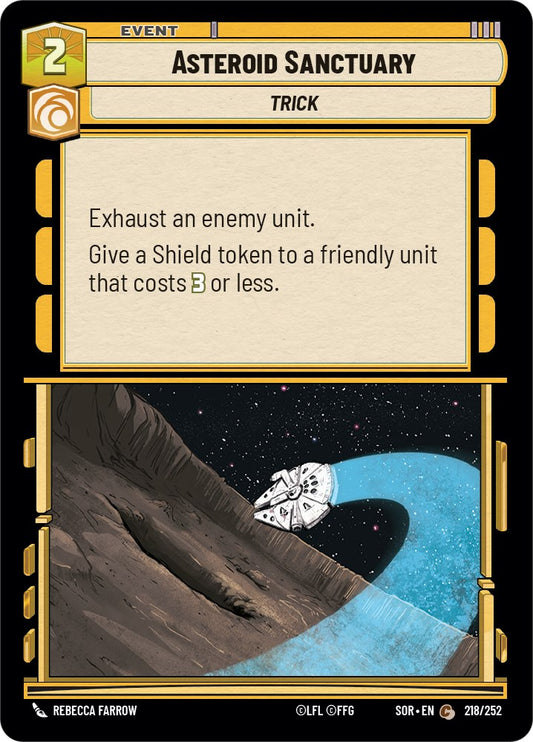 Asteroid Sanctuary - 218/252 (Foil) Near Mint_Foil