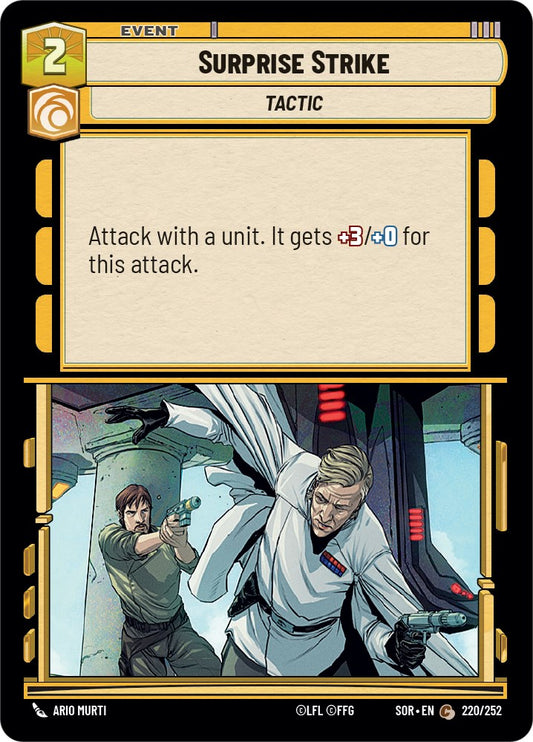 Surprise Strike - 220/252 (Normal) Near Mint_Normal
