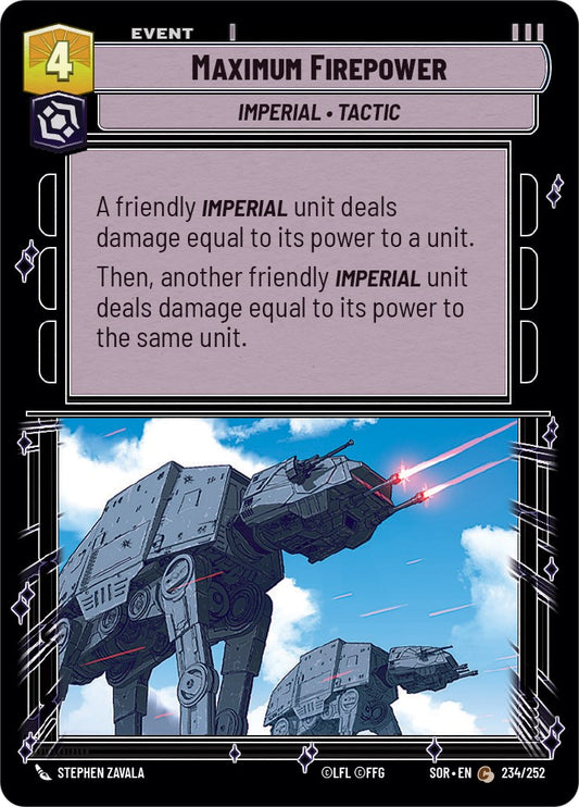 Maximum Firepower - 234/252 (Normal) Near Mint_Normal