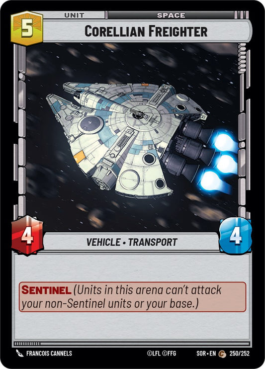 Corellian Freighter - 250/252 (Normal) Near Mint_Normal