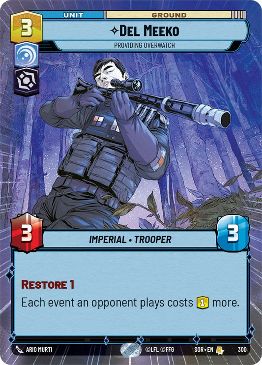Del Meeko - Providing Overwatch (Hyperspace) - 300 (Normal) Near Mint_Normal