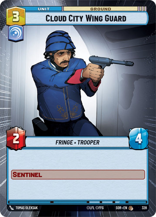 Cloud City Wing Guard (Hyperspace) - 328 (Normal) Near Mint_Normal