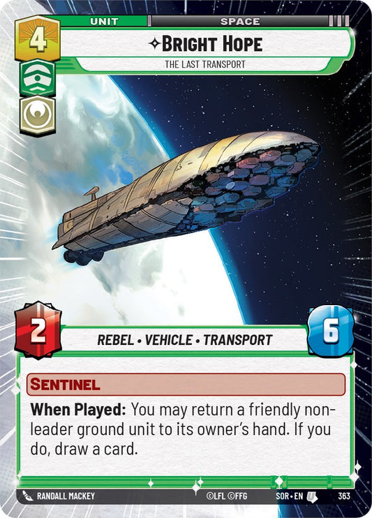 Bright Hope - The Last Transport (Hyperspace) - 363 (Normal) Near Mint_Normal