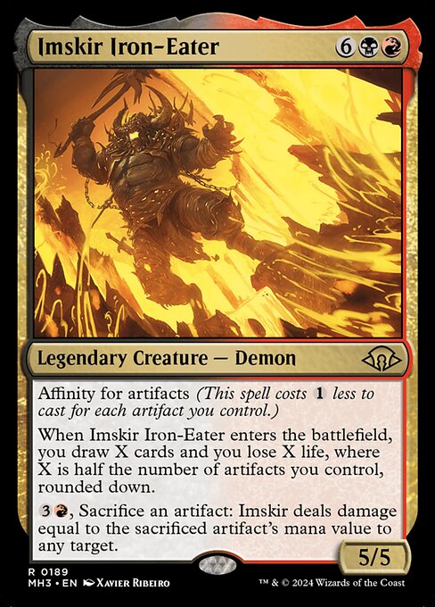 Imskir Iron-Eater MH3 #189 Non-Foil