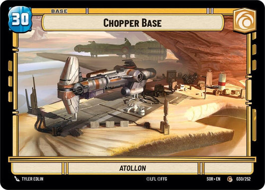 Chopper Base // Shield - 30 // T02 (Normal) Near Mint_Normal