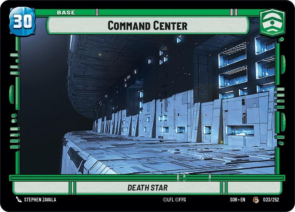 Command Center // Shield - 23 // T02 (Normal) Near Mint_Normal