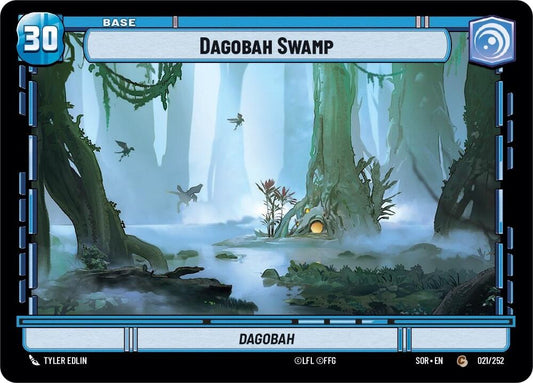 Dagobah Swamp // Shield - 21 // T02 (Normal) Near Mint_Normal