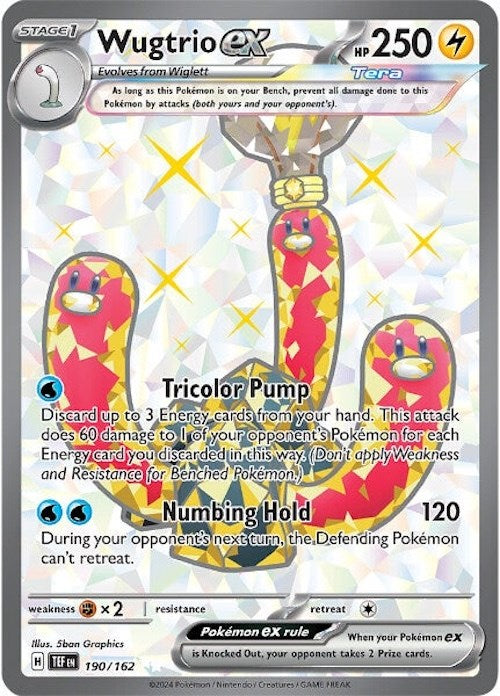 Wugtrio ex - 190/162 - 190/162 (Holo)