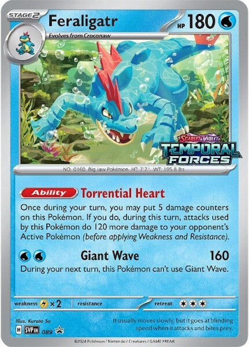 Feraligatr - 089 (Prerelease) - 89 (Holo)