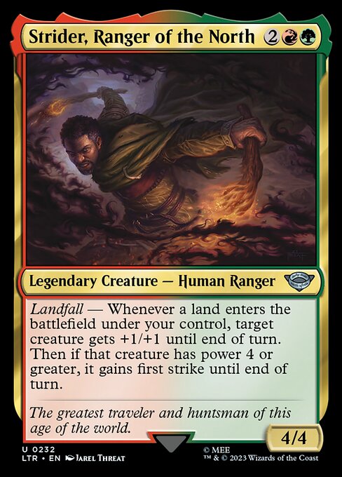 Strider, Ranger of the North - 232 (Normal) Near Mint_Non-Foil