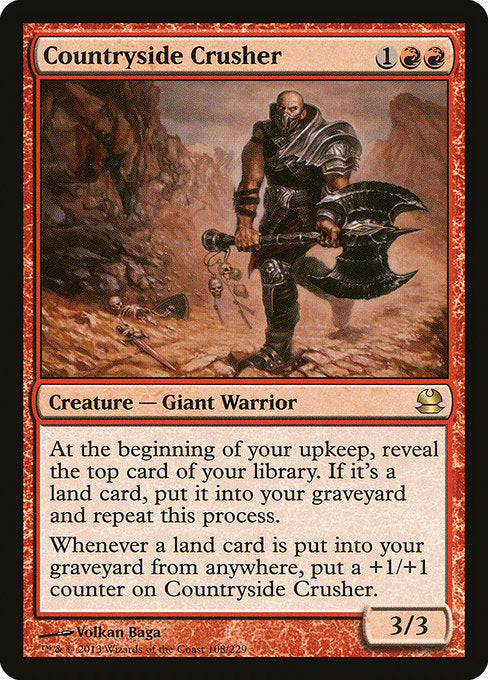 Countryside Crusher - 108 (Normal) Near Mint_Non-Foil