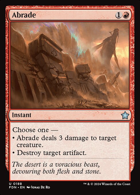 Abrade (Non Foil) near_mint