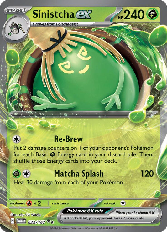 Sinistcha ex - 023/167 - 023/167 (Holo)