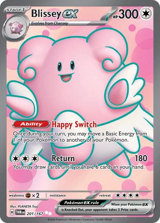 Blissey ex - 201/167 - 201/167 (Holo)
