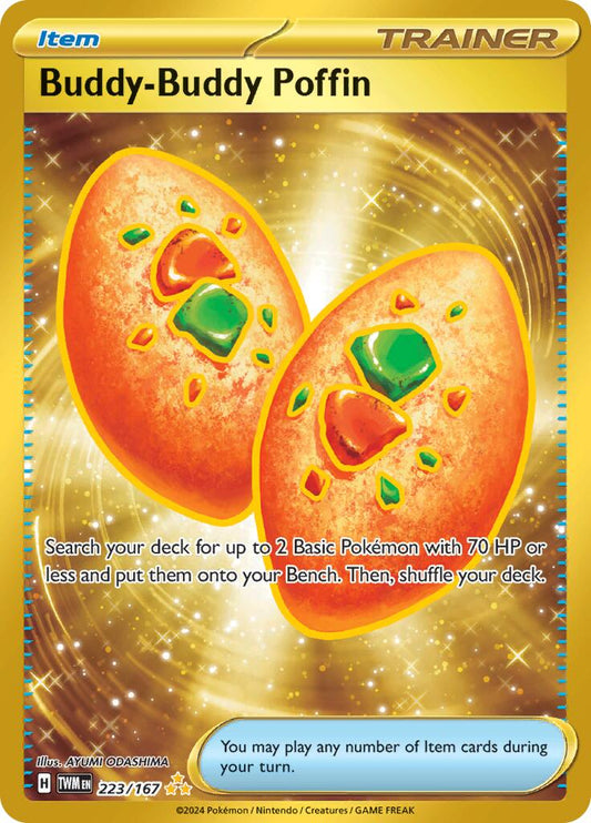 Buddy-Buddy Poffin - 223/167 (Holo)