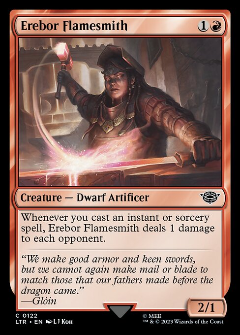 Erebor Flamesmith - 122 (Normal) Near Mint_Non-Foil