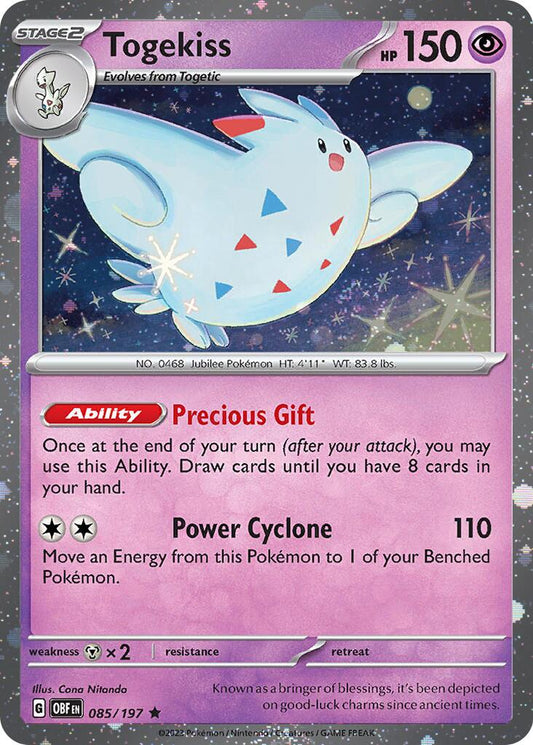 Togekiss - 085/197 (Cosmos Holo) - 085/197 (Holo)