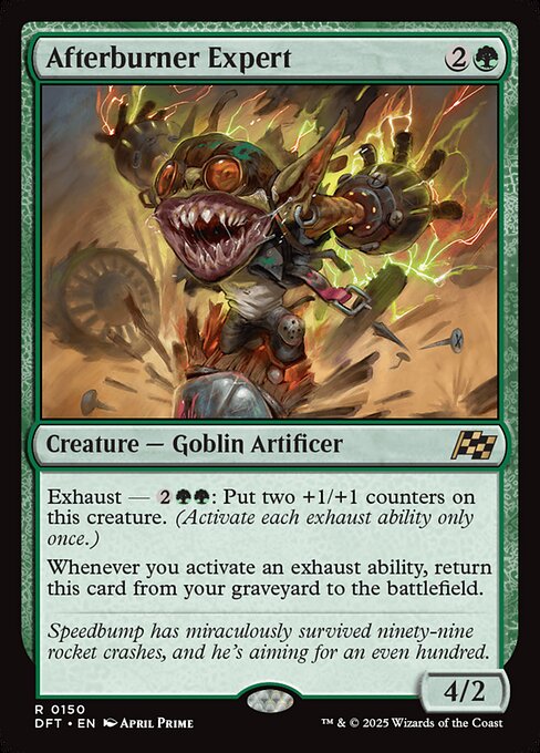 Afterburner Expert DFT #150 Non-Foil