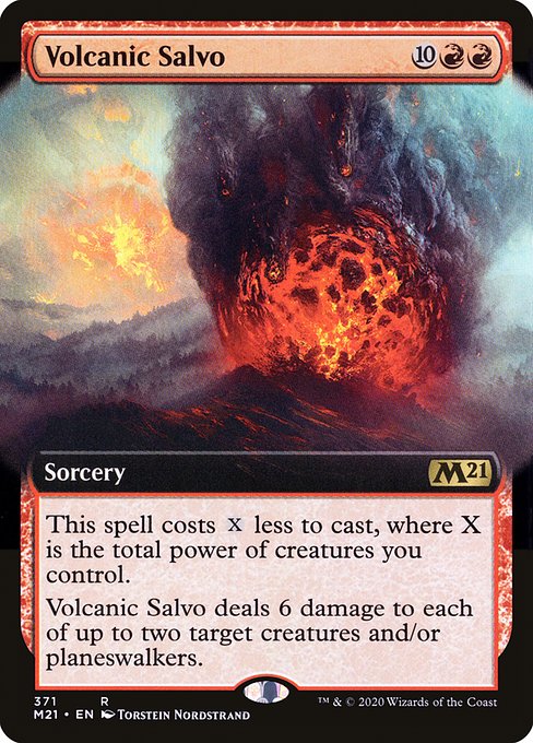 Volcanic Salvo - 371 (Foil) Near Mint_Foil