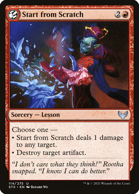Start from Scratch - 114 (Foil)