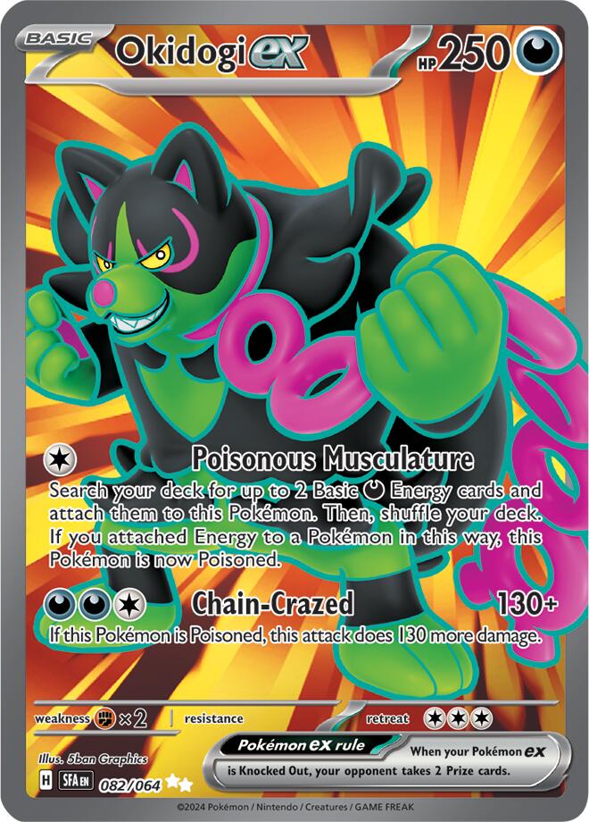 Okidogi ex - 082/064 - 082/064 (Holo)