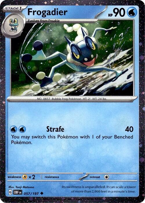 Frogadier - 057/197 (Cosmos Holo) - 057/197 (Holo)
