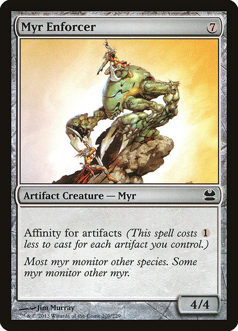 Myr Enforcer - 209 (Normal) Near Mint_Non-Foil