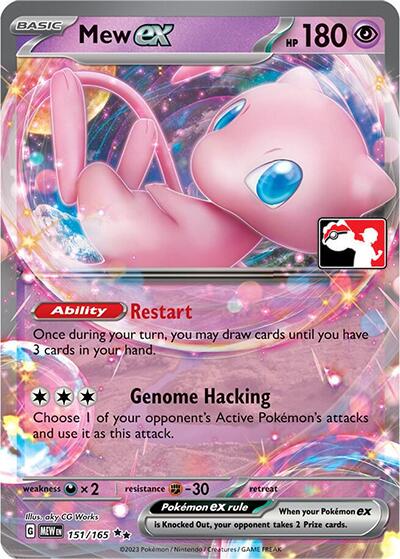 Mew ex – Prize Pack Series Cards