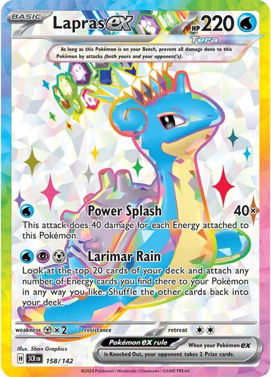 Lapras ex - 158/142 - 158/142 (Holo)