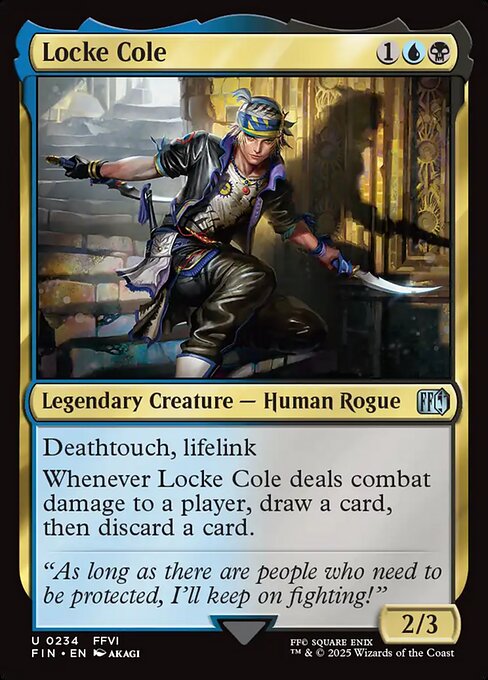 Locke Cole - 234 (Normal) Near Mint_Non-Foil