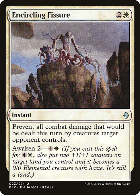 Encircling Fissure - 23 (Normal) Near Mint_Non-Foil