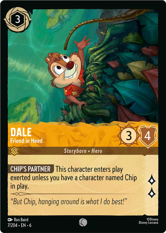Dale - Friend in Need - 6 (Normal) Near Mint_Non-Foil